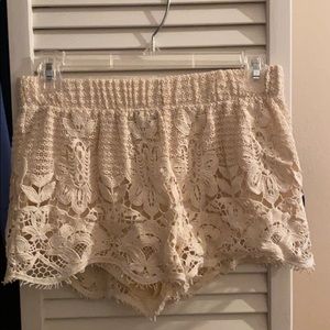 Forever 21 Lace Shorts